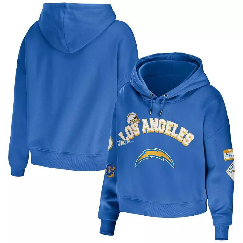 Womens WEAR by Erin Andrews Bay Packers Modest Cropped Pullover Hoodie Product Image