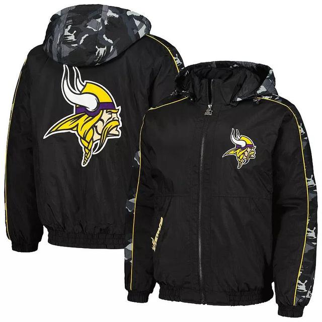 Mens Starter Minnesota Vikings Thursday Night Gridiron Full-Zip Hoodie Product Image