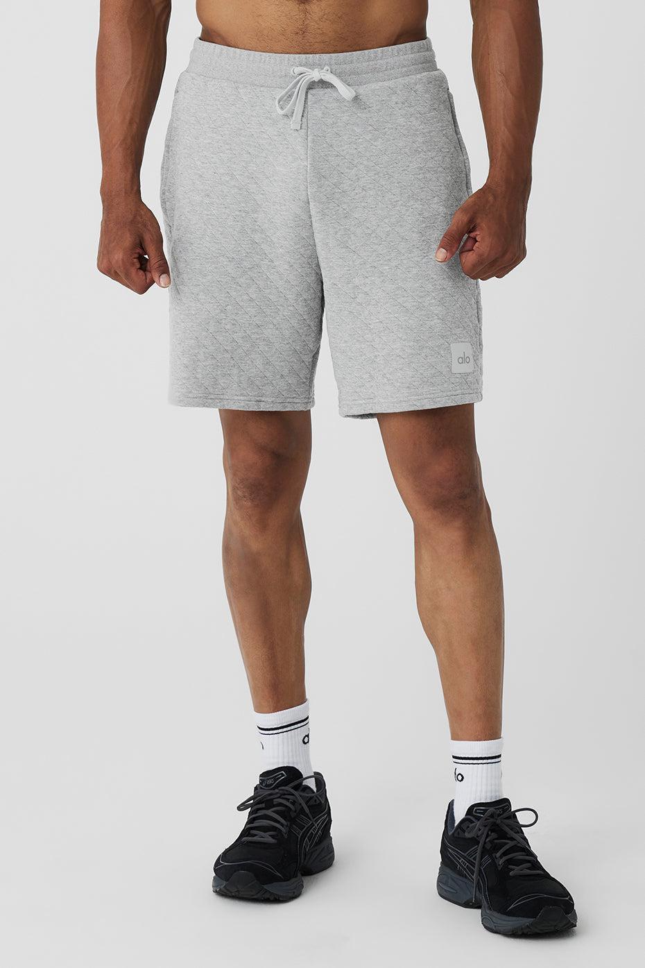 Quilted Stadium Short - Athletic Heather Grey Male Product Image