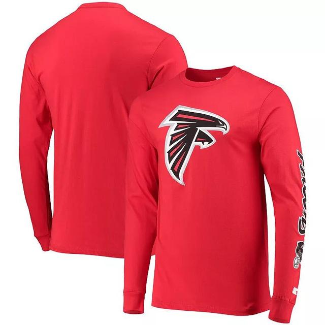 Mens Starter Atlanta Falcons Halftime Long Sleeve T-Shirt Product Image