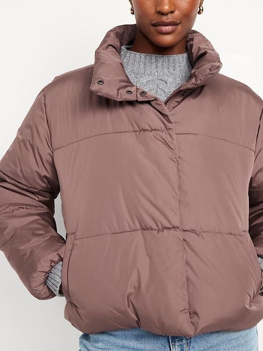 Quilted Puffer Jacket Product Image