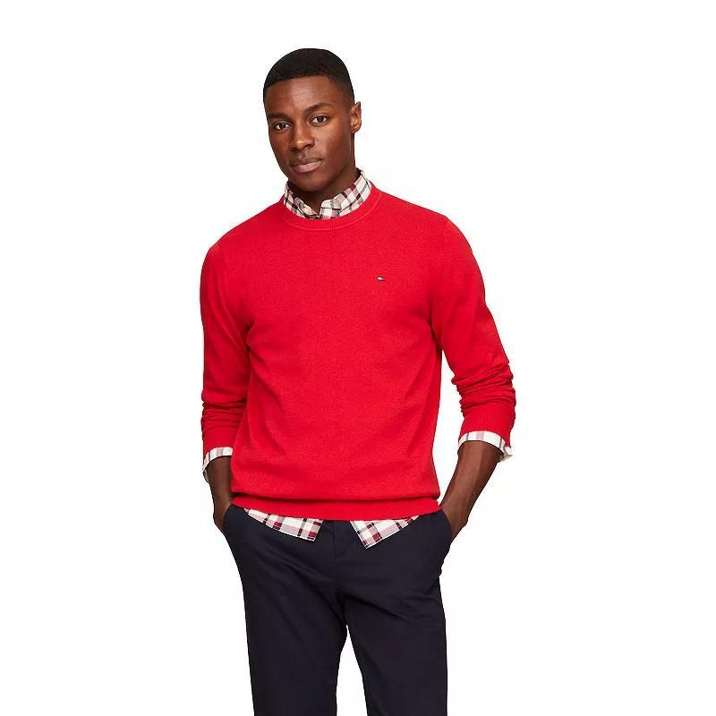 Mens Tommy Hilfiger Essential Crewneck Sweater Product Image