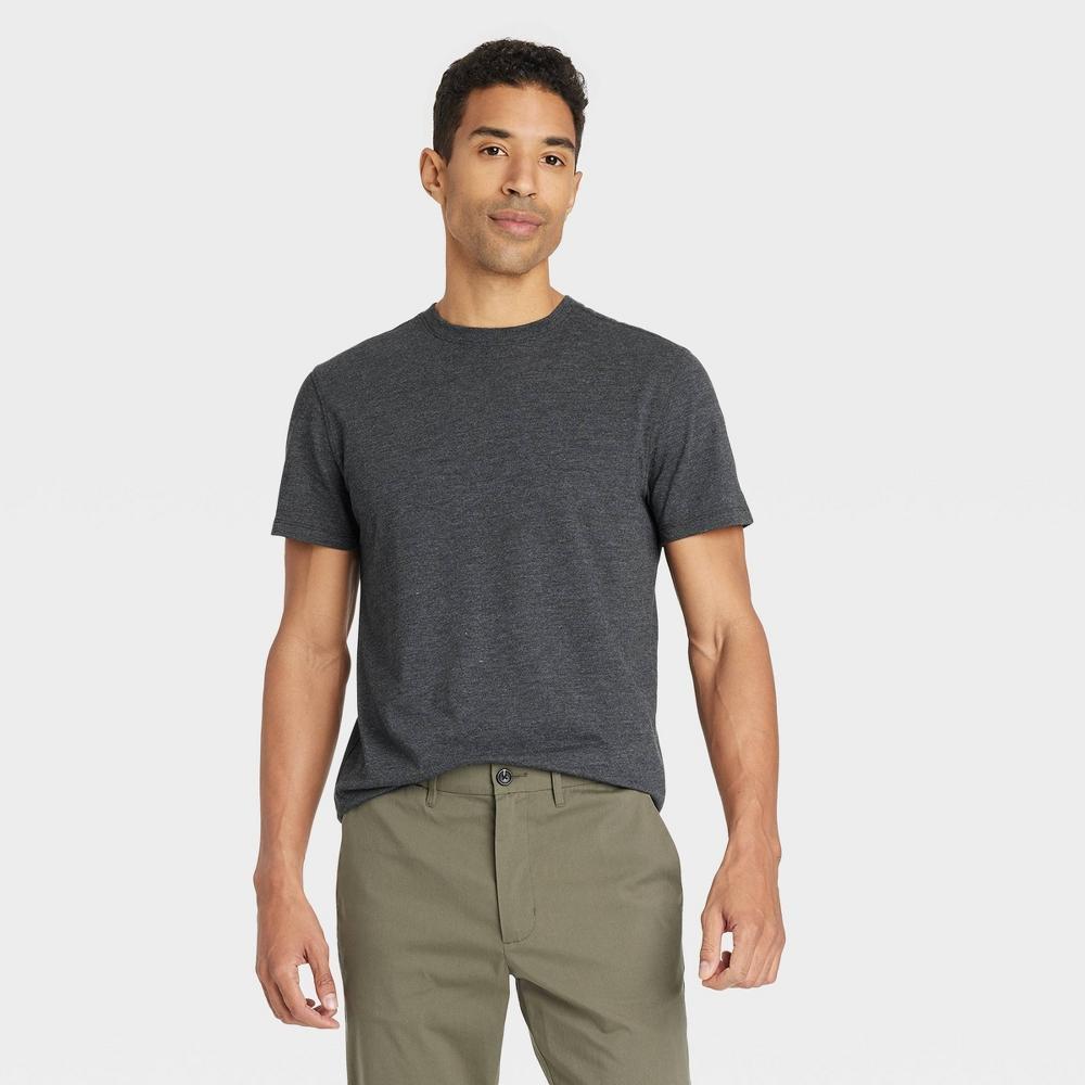 Mens Casual Fit Every Wear Short Sleeve T-Shirt - Goodfellow & Co Railroad M Product Image