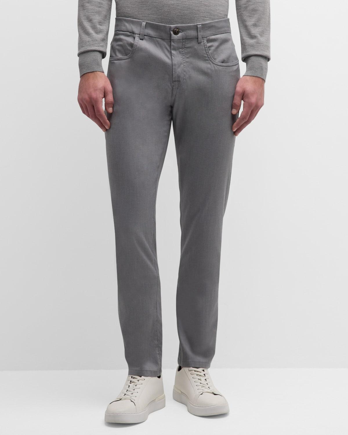 Mens Lyocell-Blend 5-Pocket Pants Product Image