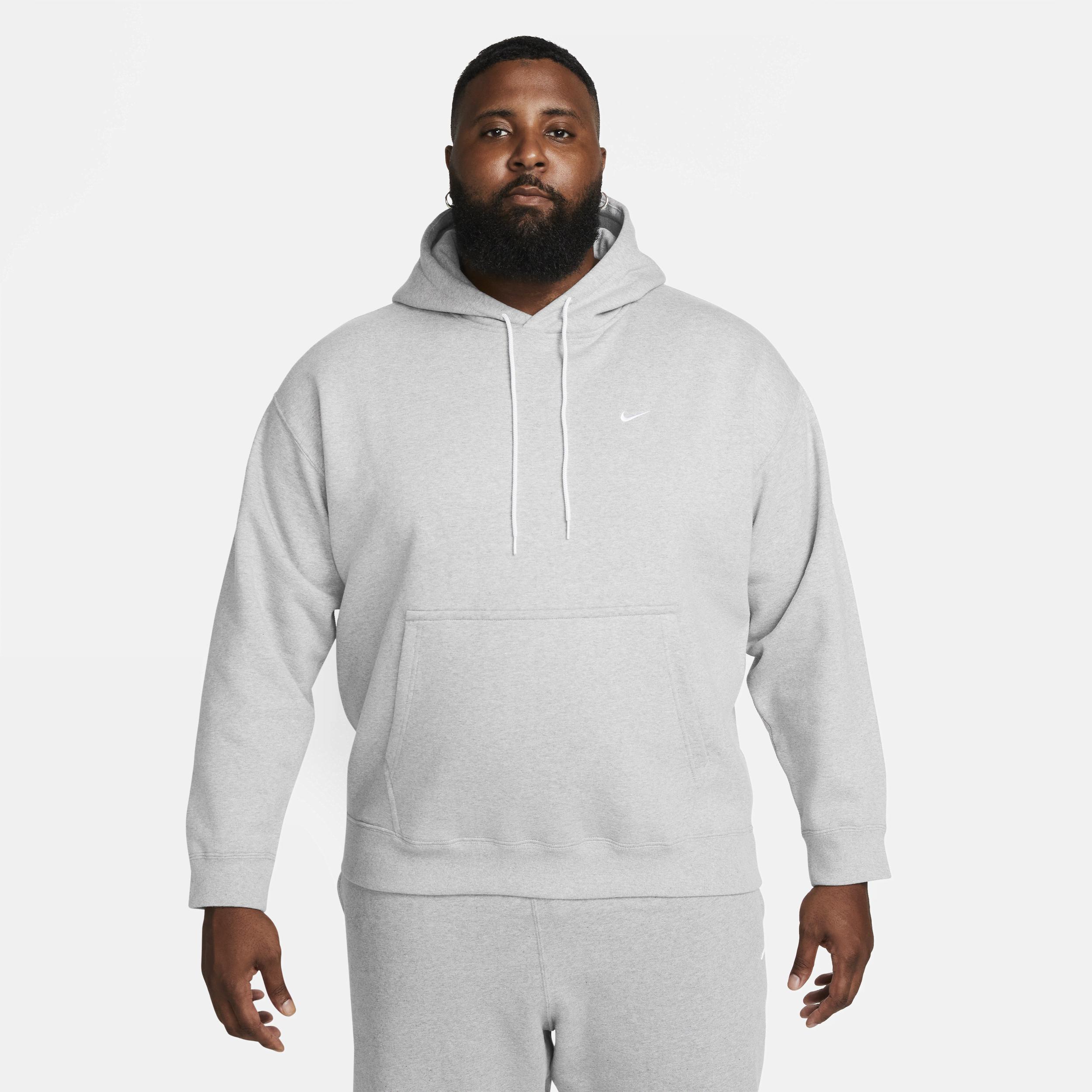 Nike Mens Solo Swoosh Fleece Hoodie Product Image