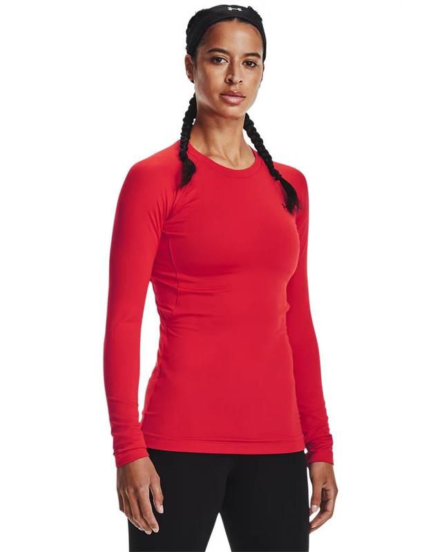 Womens ColdGear Mock Neck Long Sleeve Product Image