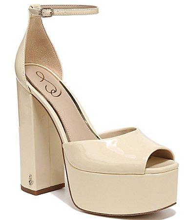 Sam Edelman Kori Ankle Strap Peep Toe Platform Sandal Product Image