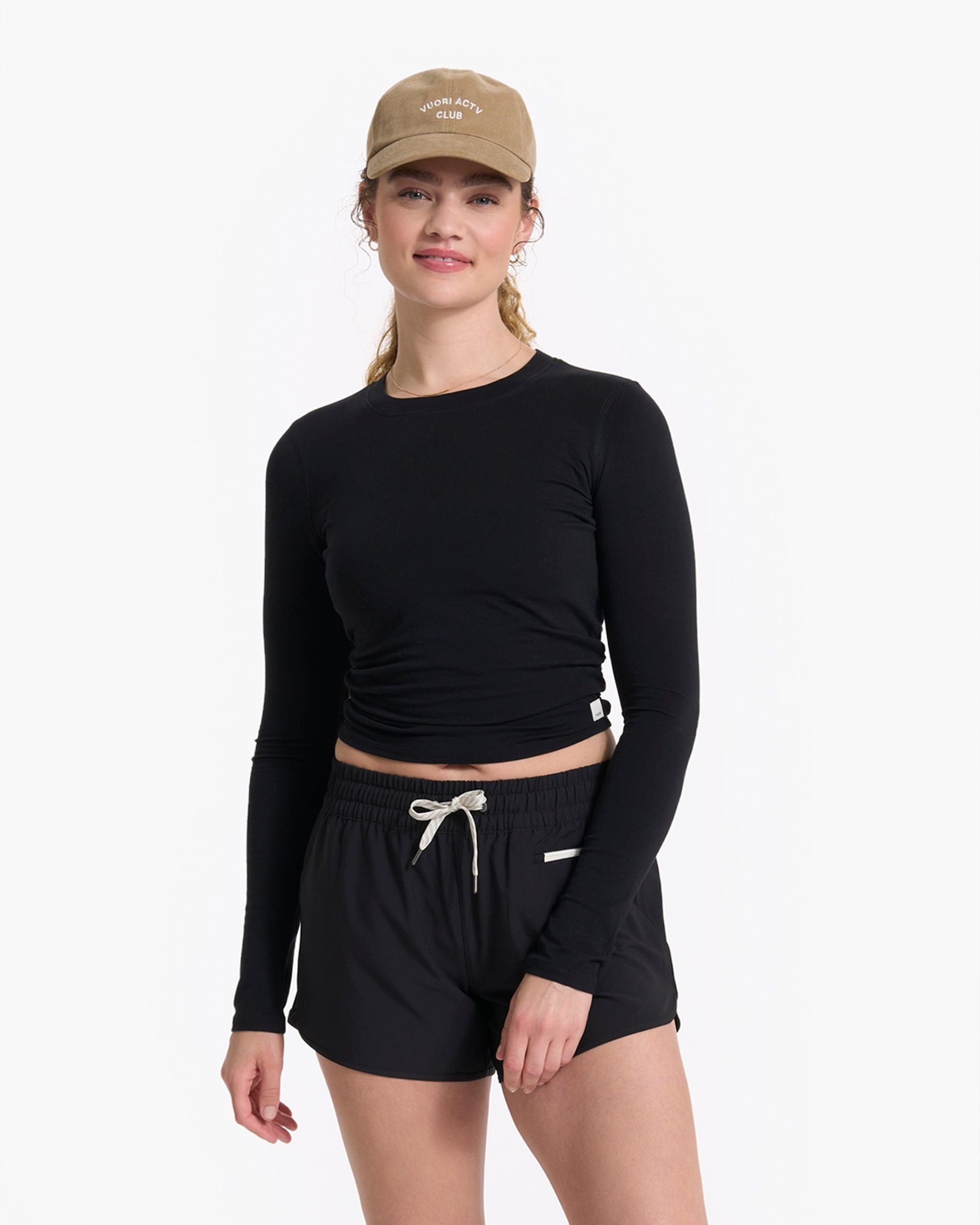 Long-Sleeve Coast Crop Crew Product Image