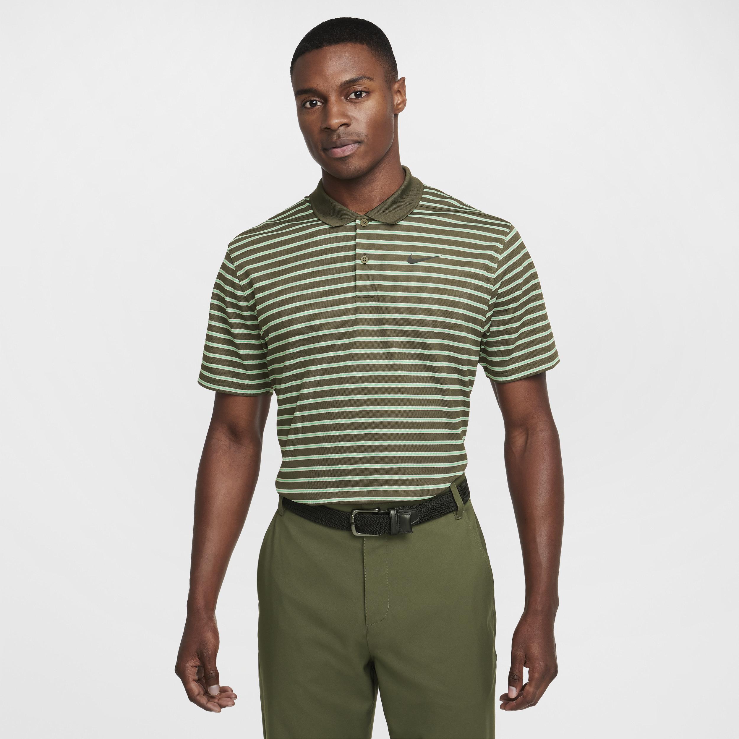 Nike Mens Dri-FIT Victory Striped Golf Polo Product Image