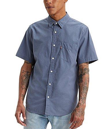 Levi's(r) Mens Short Sleeve Classic One-Pocket Standard (Vintage Indigo X) Men's Clothing Product Image