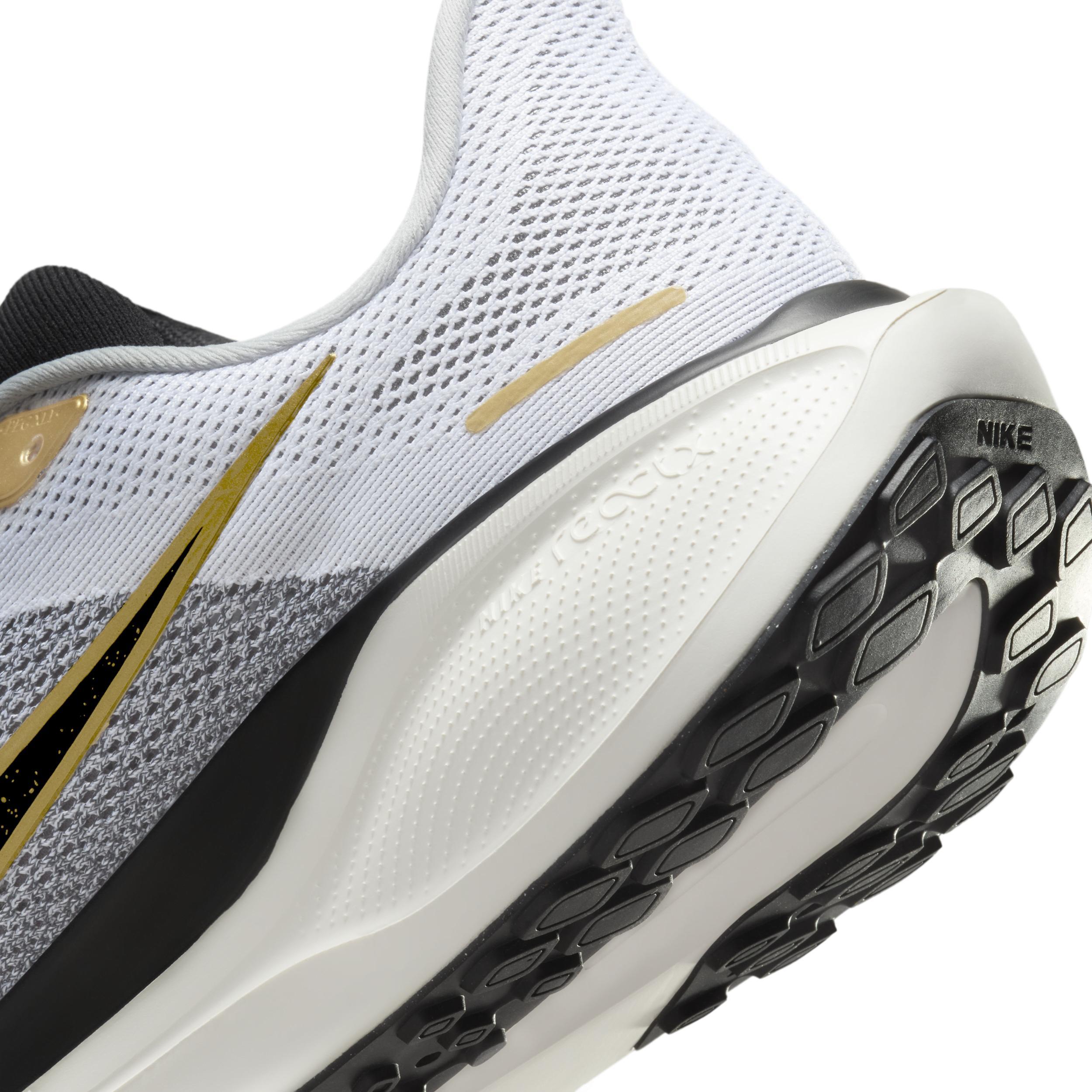 Nike Mens Nike Air Zoom Pegasus 41 - Mens Running Shoes Gold/White/Black Product Image