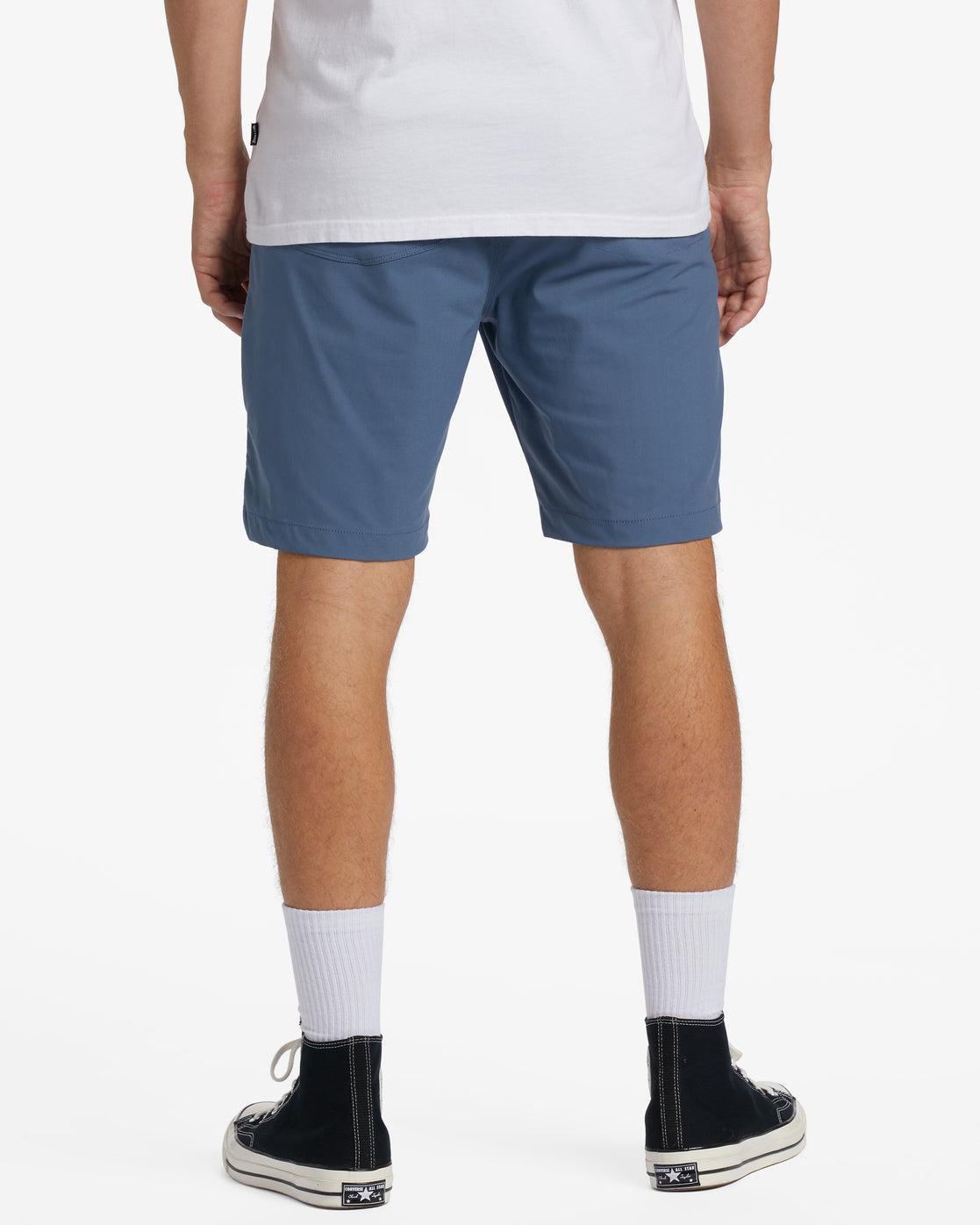 A/Div Surftrek Journey 20" Shorts - Dusty Blue Male Product Image