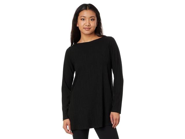 Eileen Fisher Rib Boat Neck Top Product Image