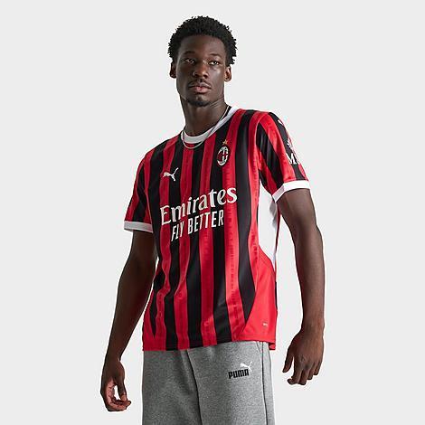 Puma Mens AC Milan 24-25 Home Replica Soccer Jersey Shirt Product Image