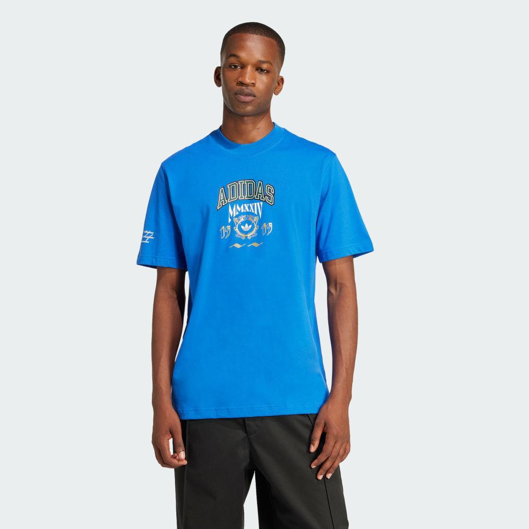 adidas VRCT 1 Tee White XS Mens Product Image