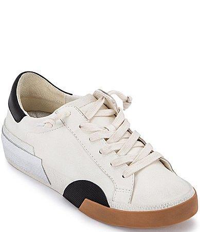 Zina Sneaker In White/tan Leather Product Image