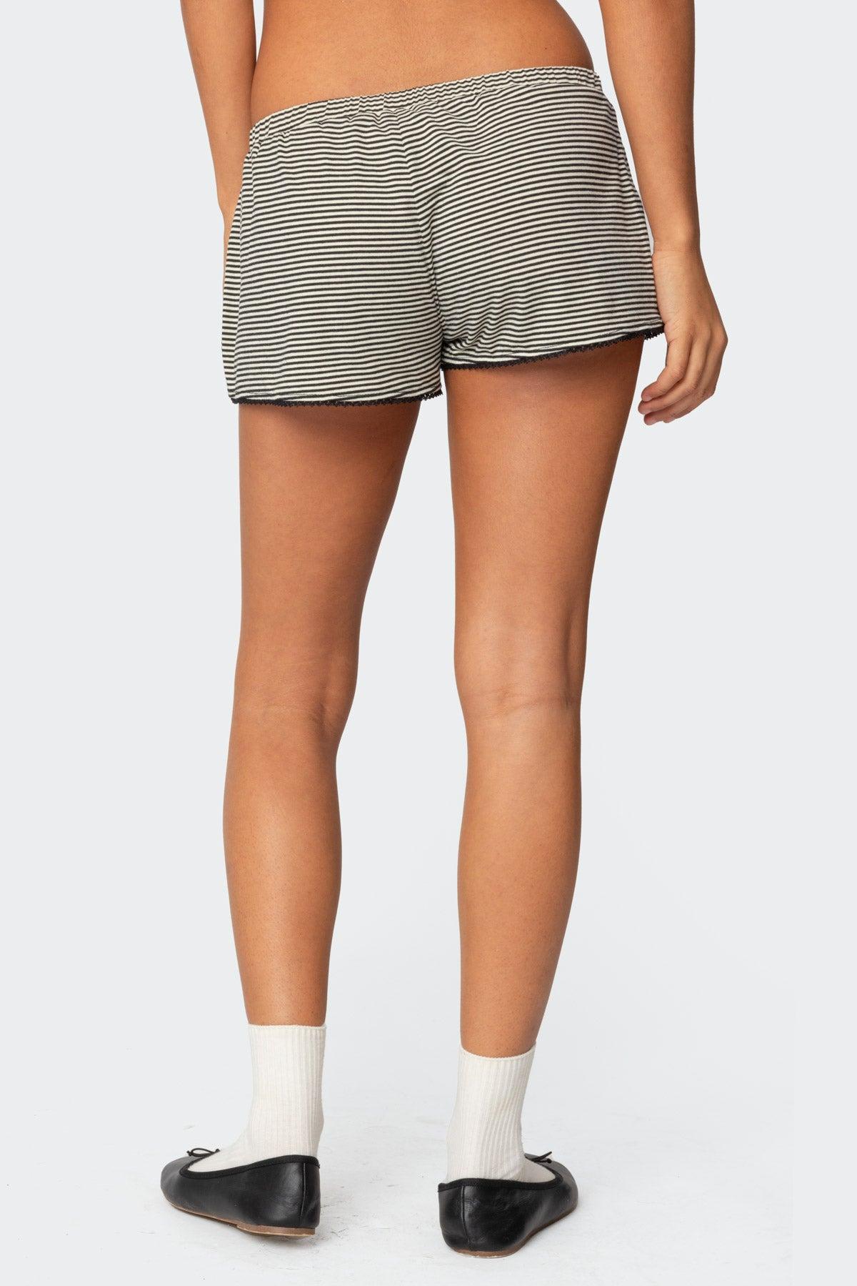 Suzy Striped Shorts Product Image