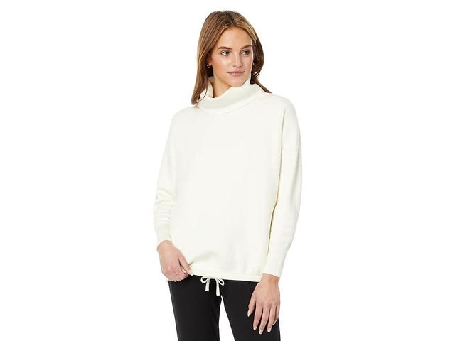 Varley Cavendish Roll Neck Knit (Egret) Women's Clothing Product Image