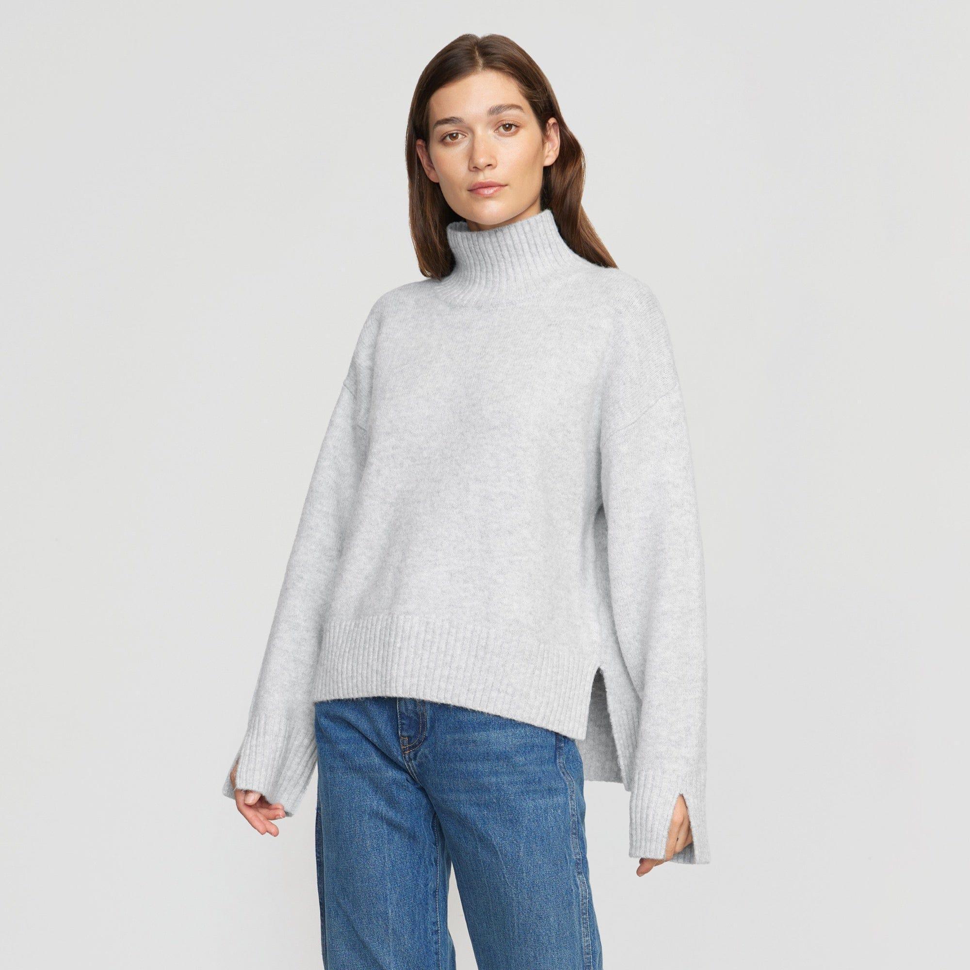 Karlie Oversized Turtleneck Sweater Product Image