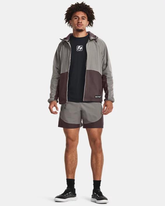 Men's UA RUSH™ Woven Full-Zip Product Image