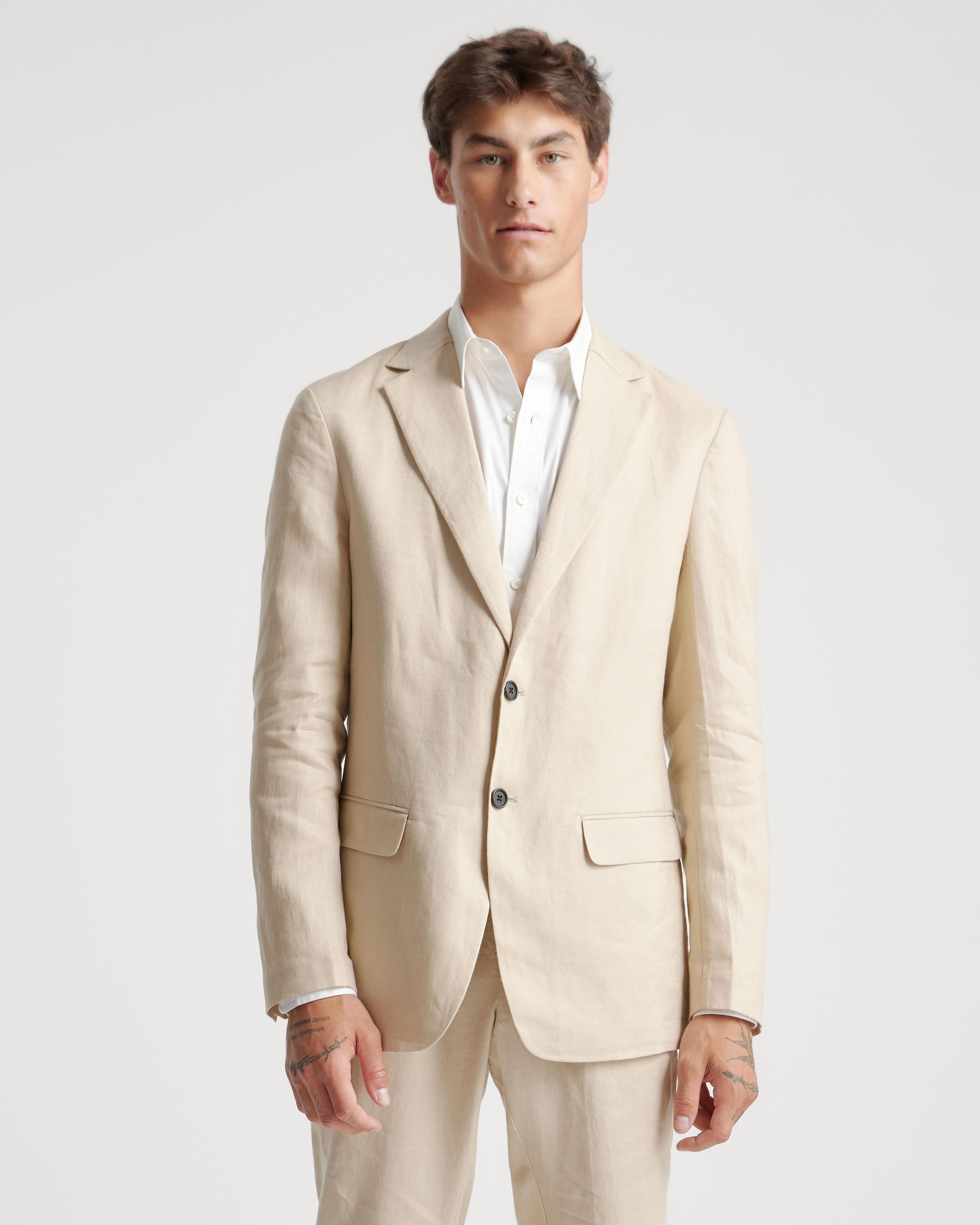 Men's 100% European Linen Blazer product image