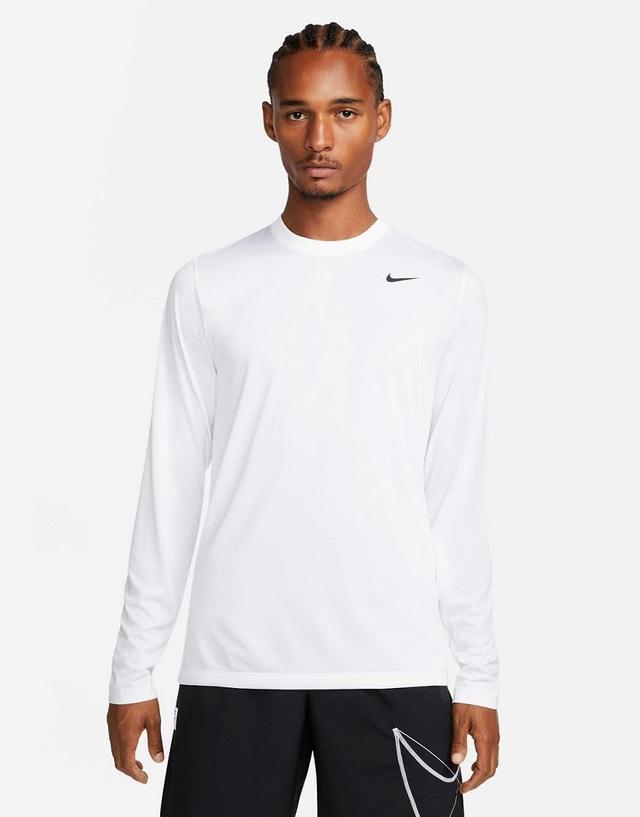 Nike Men's Dri-FIT Legend Long-Sleeve Fitness Top Product Image