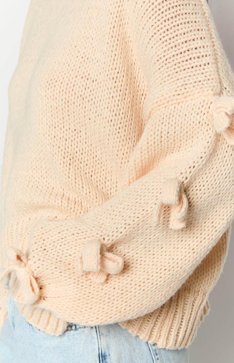 Short and Sweet Cream Knit Jumper Product Image