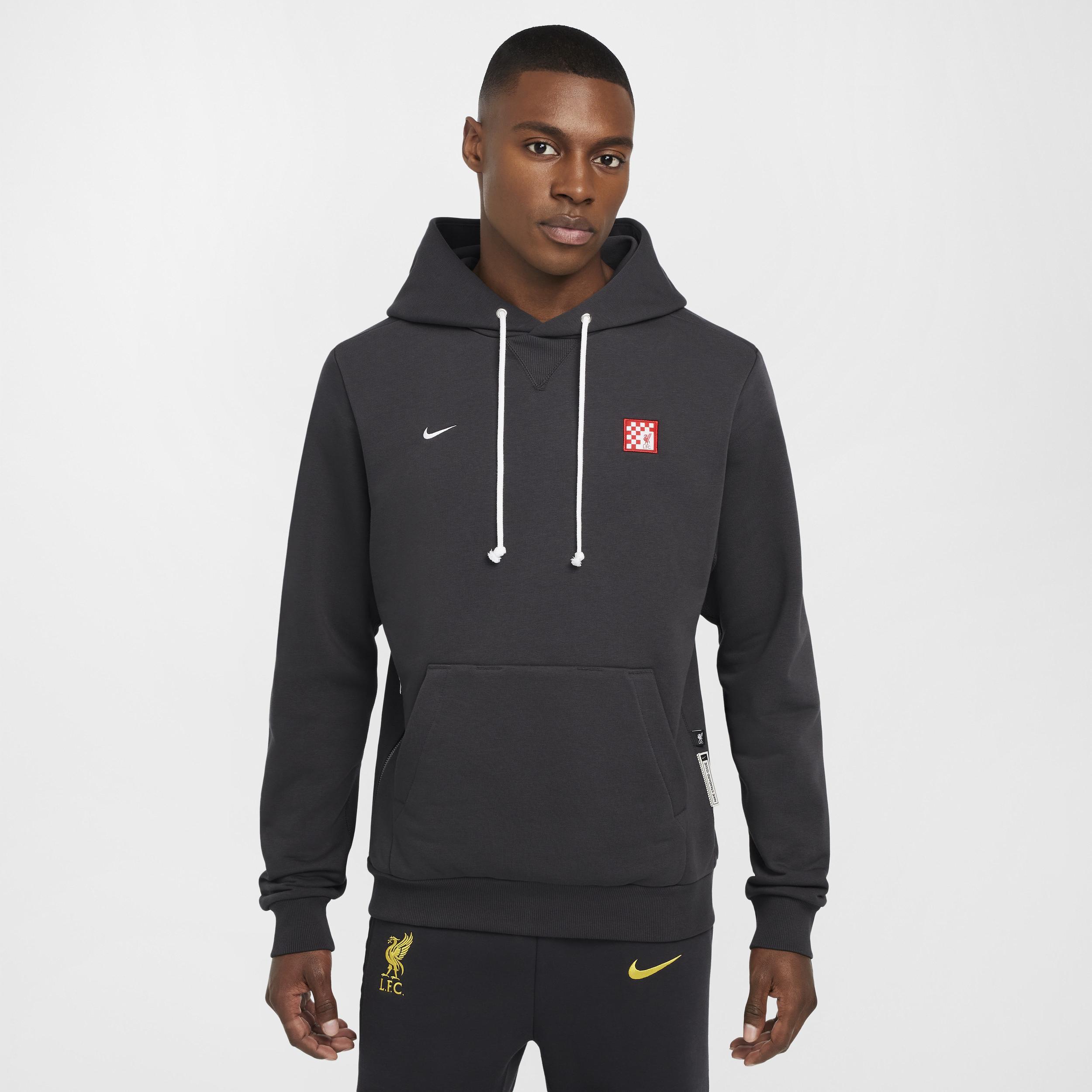 Liverpool FC Standard Issue Third Nike Mens Dri-FIT Soccer Pullover Hoodie Product Image