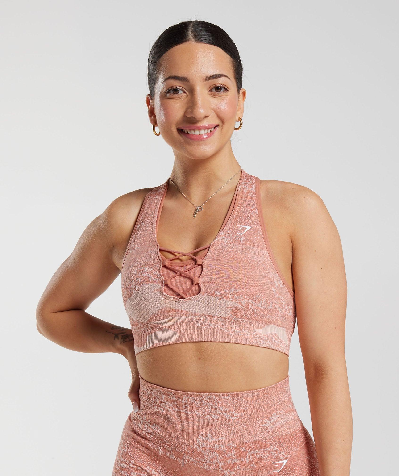 Adapt Camo Seamless Sports Bra Product Image