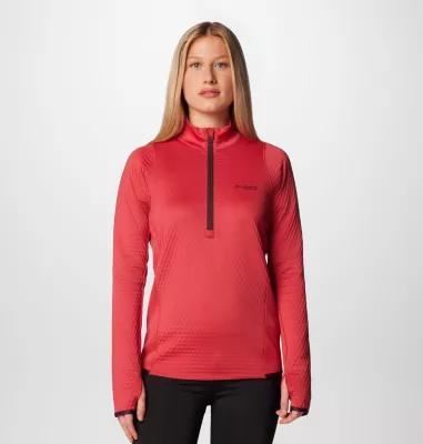 Columbia Women's Crystal Leaf Omni-Heat Helix Half Zip Pullover- Product Image