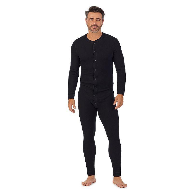 Mens Cuddl Duds Midweight Waffle Thermal Performance Base Layer Union Suit Product Image