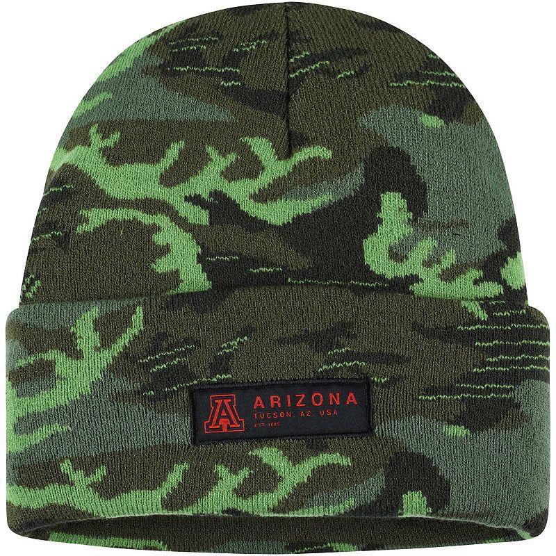 Mens Nike Camo Arizona Wildcats Veterans Day Cuffed Knit Hat Product Image