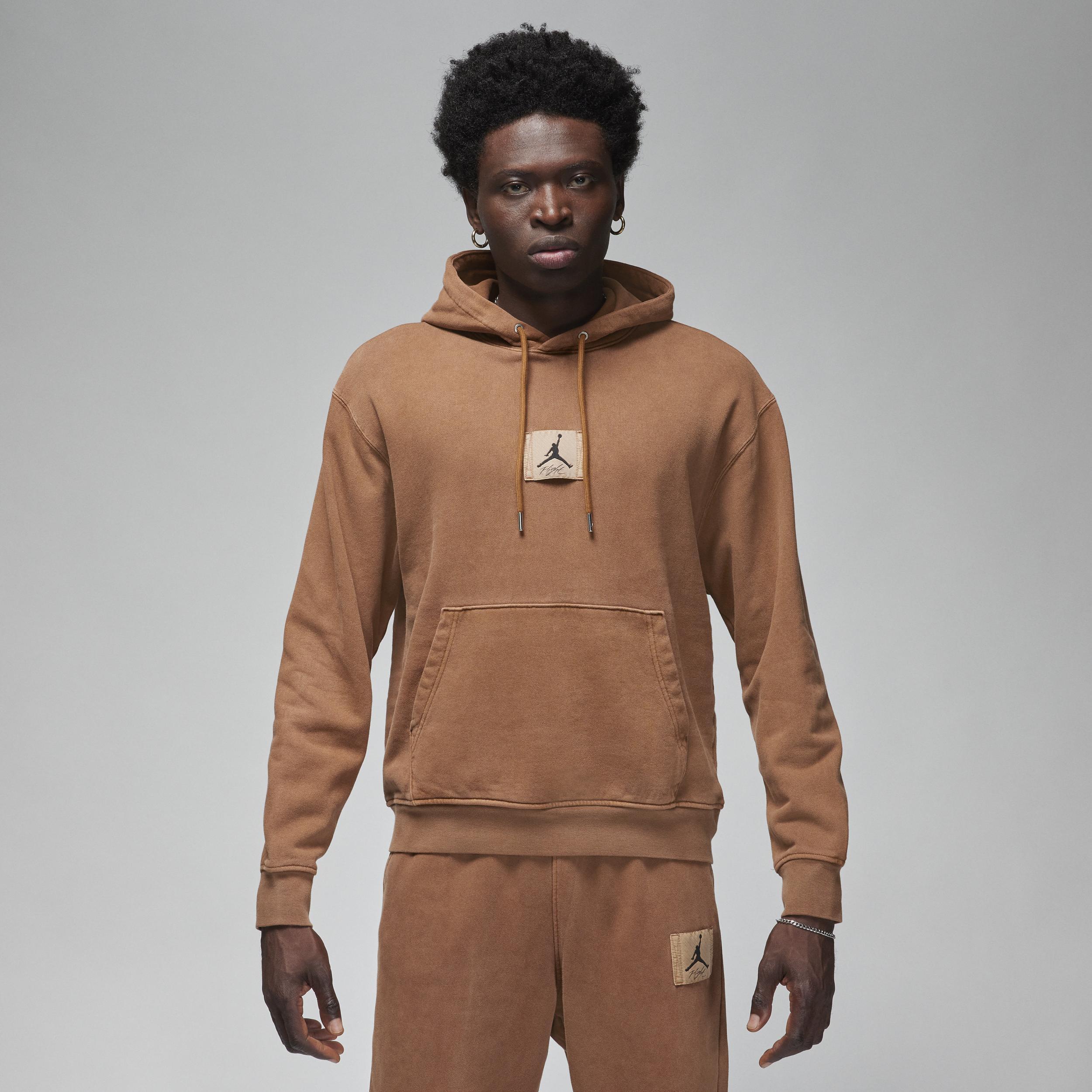 Men's Jordan Flight Fleece Washed Pullover Hoodie Product Image