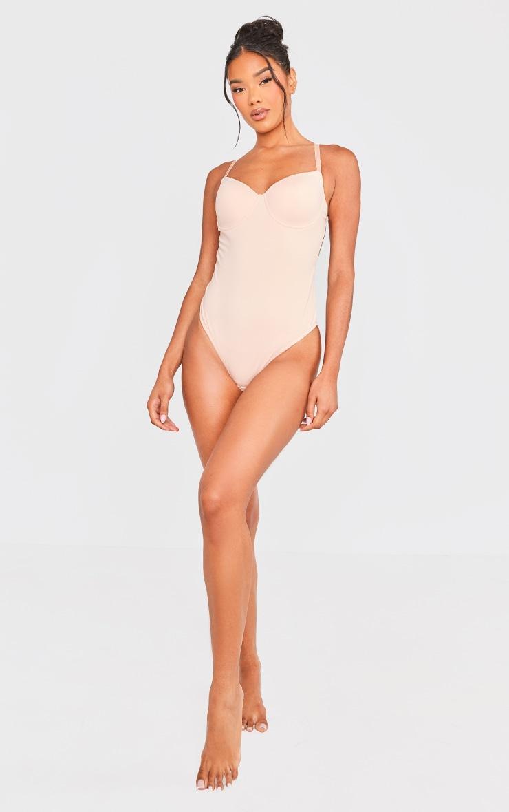 Nude Sculpted Strappy Bodysuit Product Image