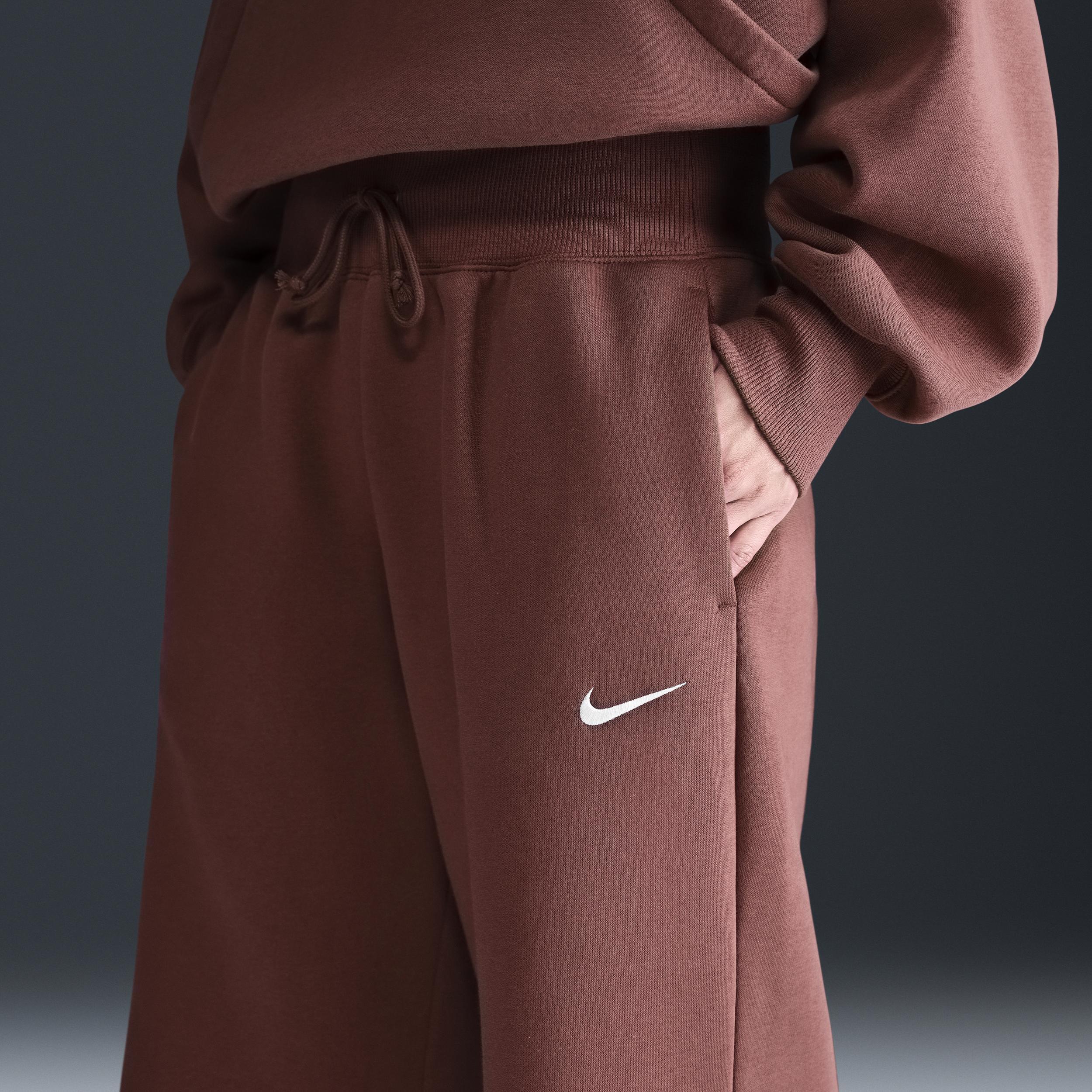 Nike Sportswear Phoenix Fleece Women's High-Waisted Wide-Leg Sweatpants Product Image