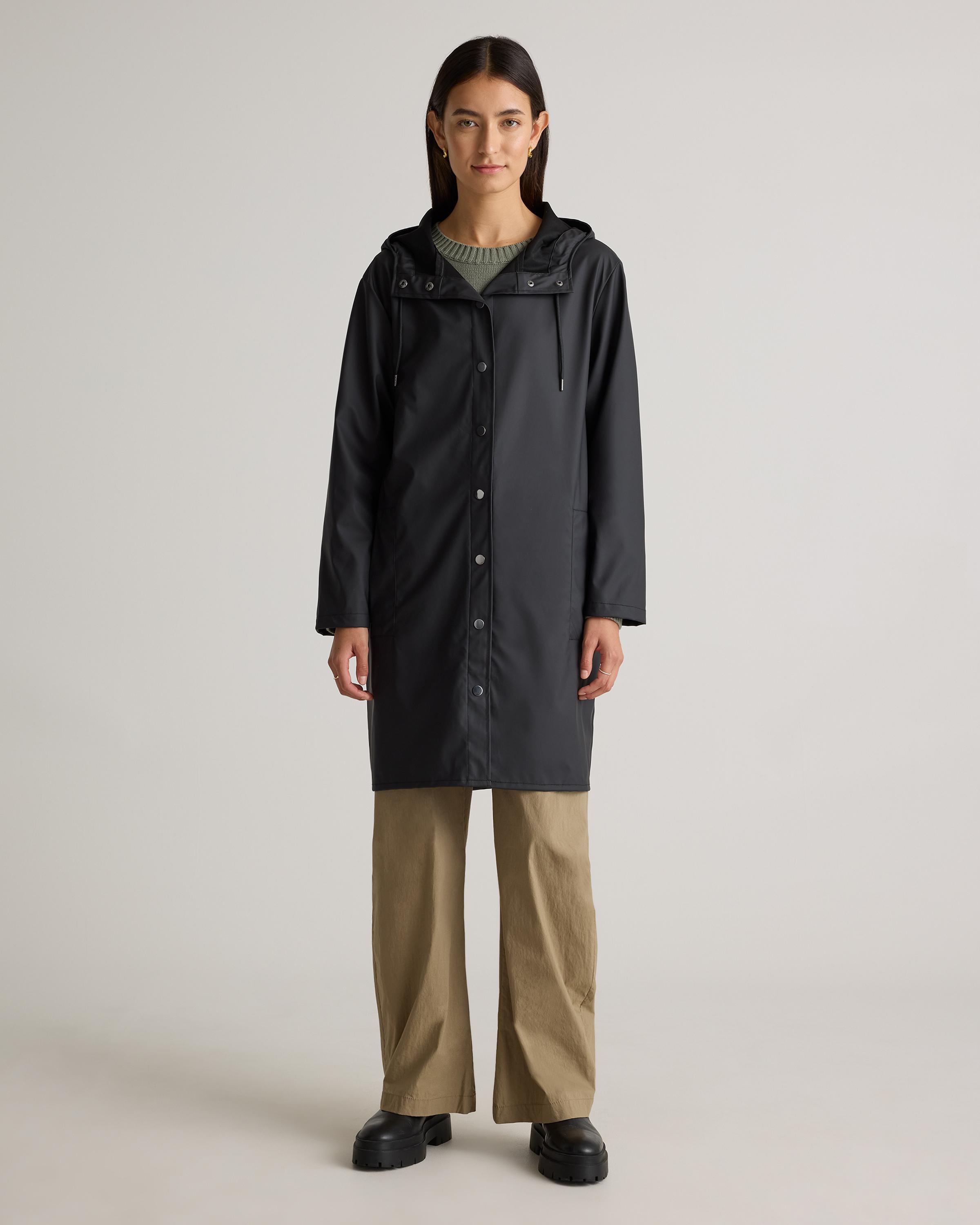 Waterproof Rubberized Long Rain Jacket  product image