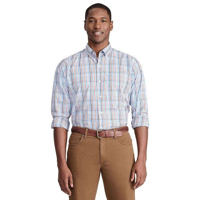 IZOD Men's Perform Comfort Woven Long Sleeve Shirt Product Image