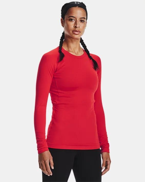 Womens ColdGear Mock Neck Long Sleeve Product Image