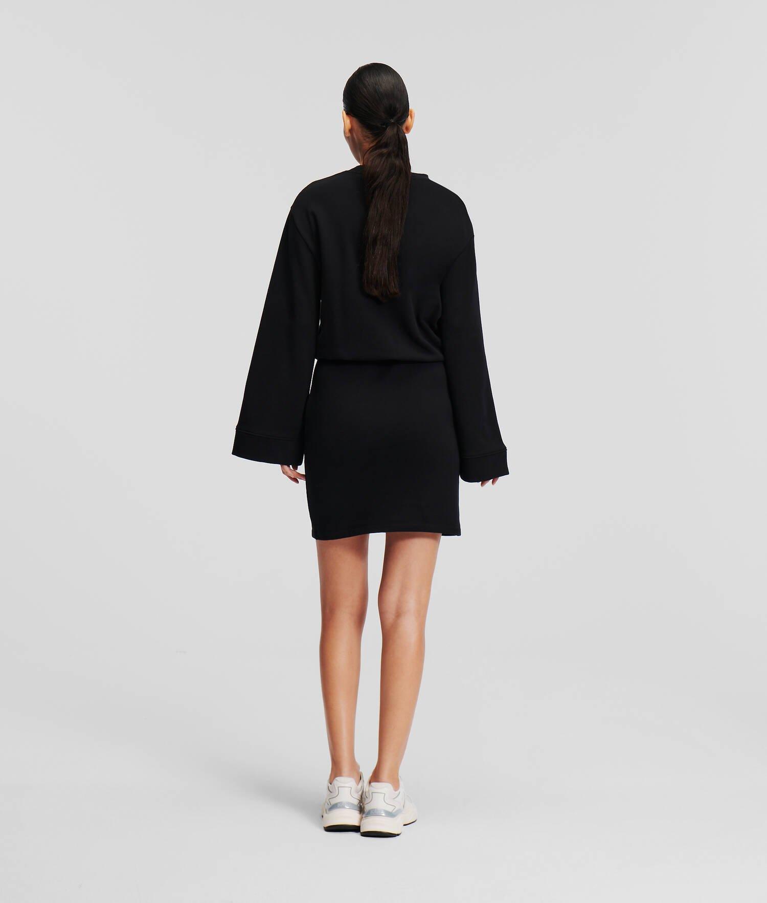 WIDE-SLEEVE SWEAT DRESS Product Image