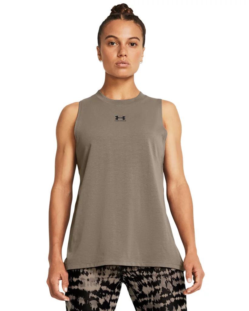 Women's UA Rival Muscle Tank Product Image