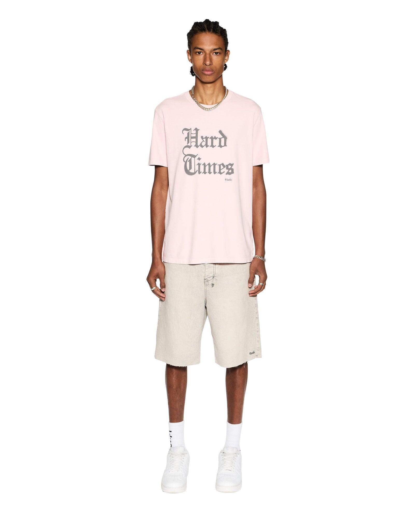 HARD TIMES KASH SS TEE QUARTZ Male Product Image