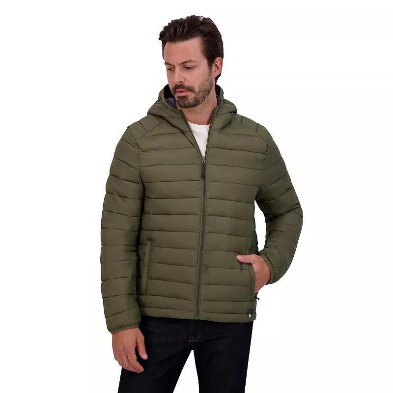 Mens ZeroXposur Hooded Quilted Puffer Jacket Product Image