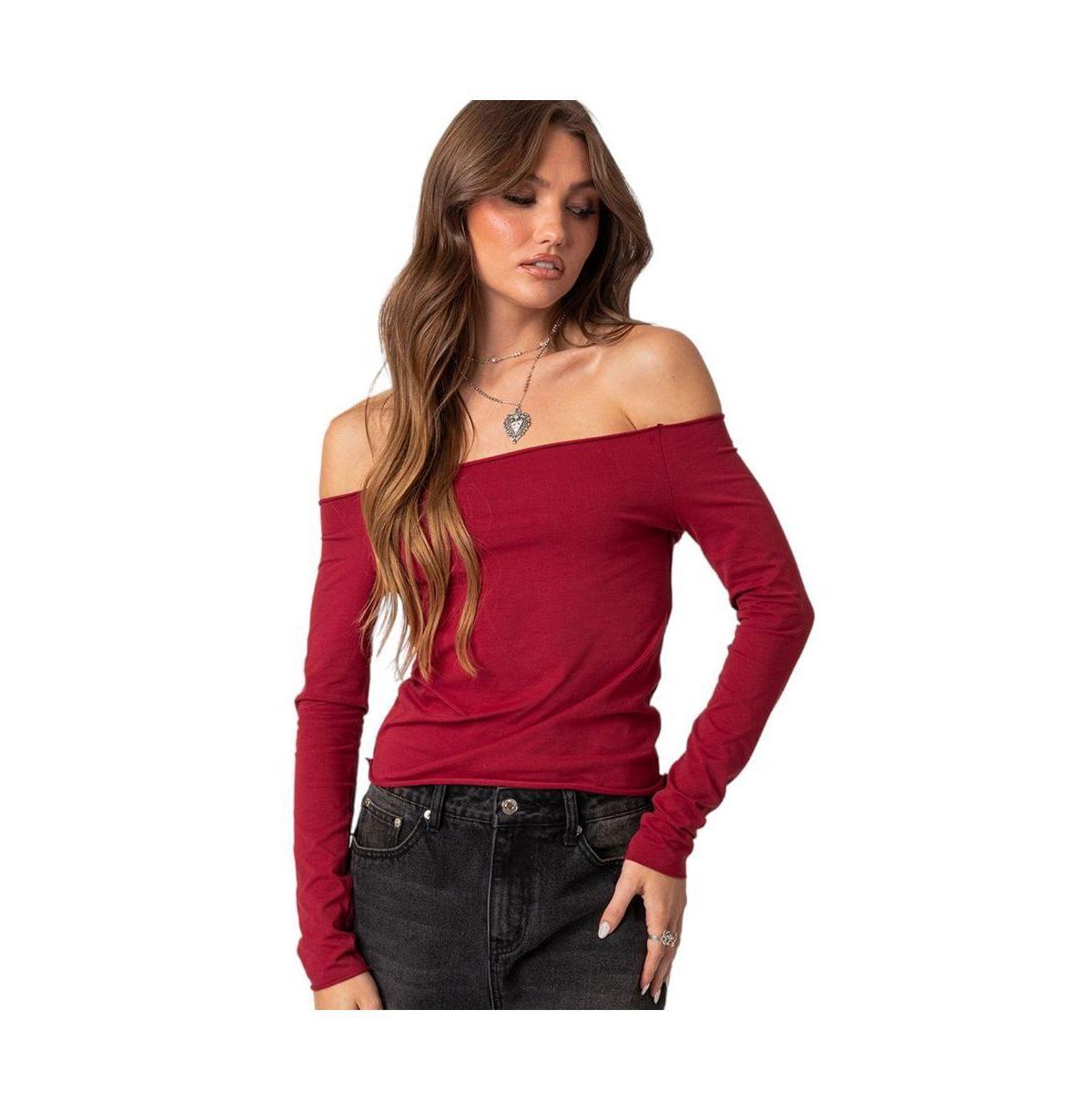 Womens Baldwin off shoulder top Product Image