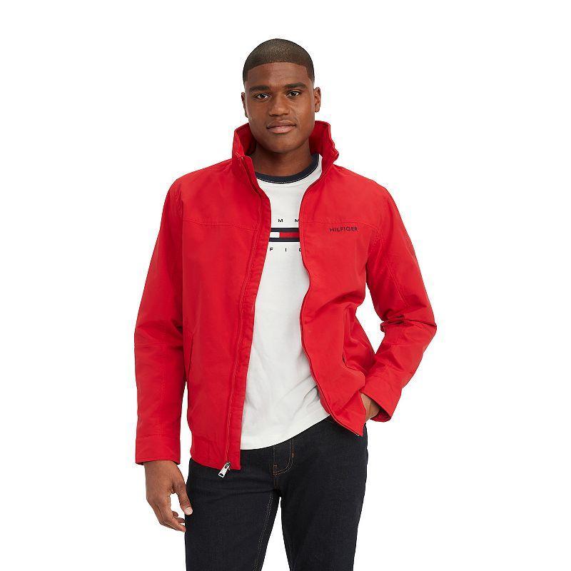 Tommy Hilfiger Mens Big & Tall Hooded Regatta Jacket Product Image