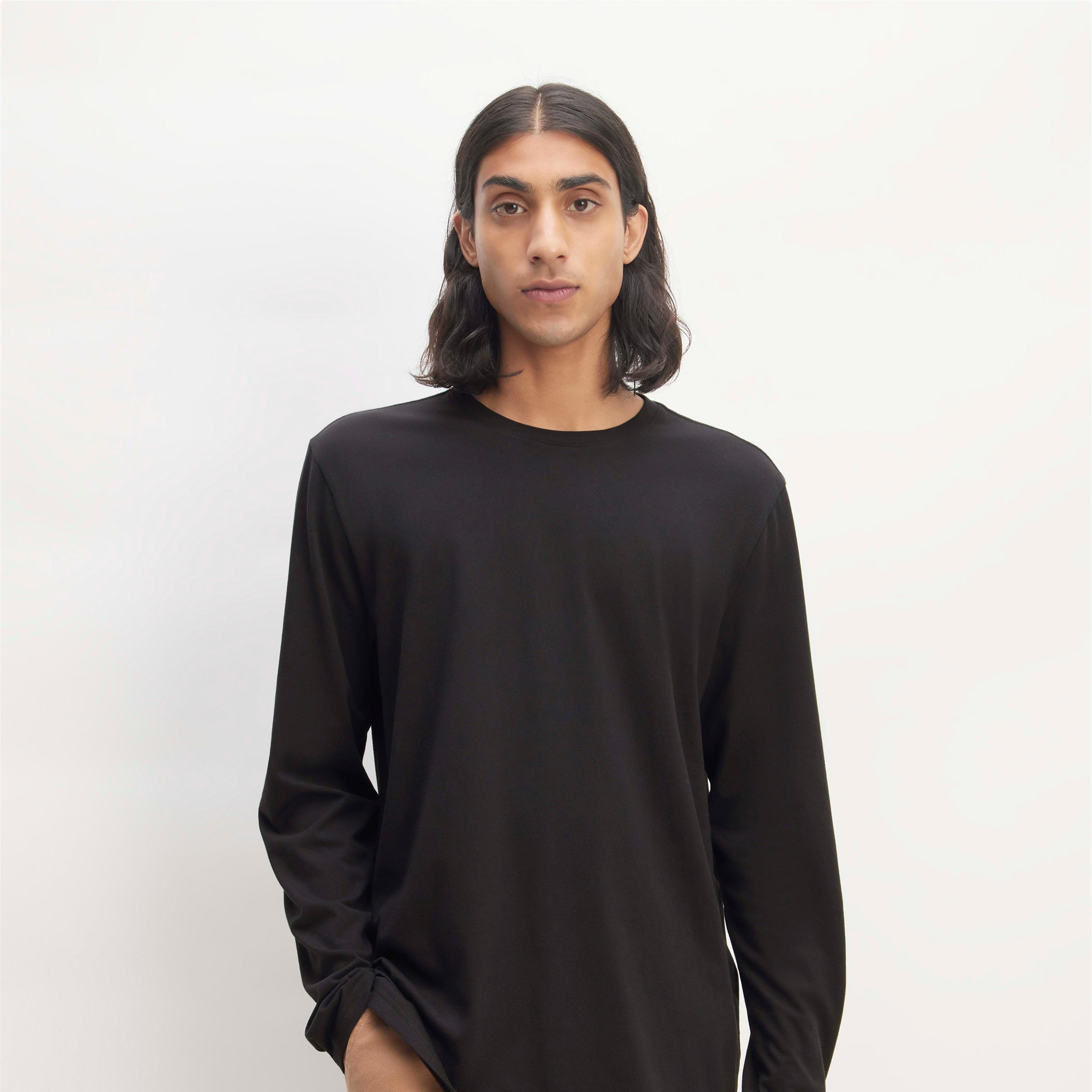 The Essential Organic Long-Sleeve Tee Product Image