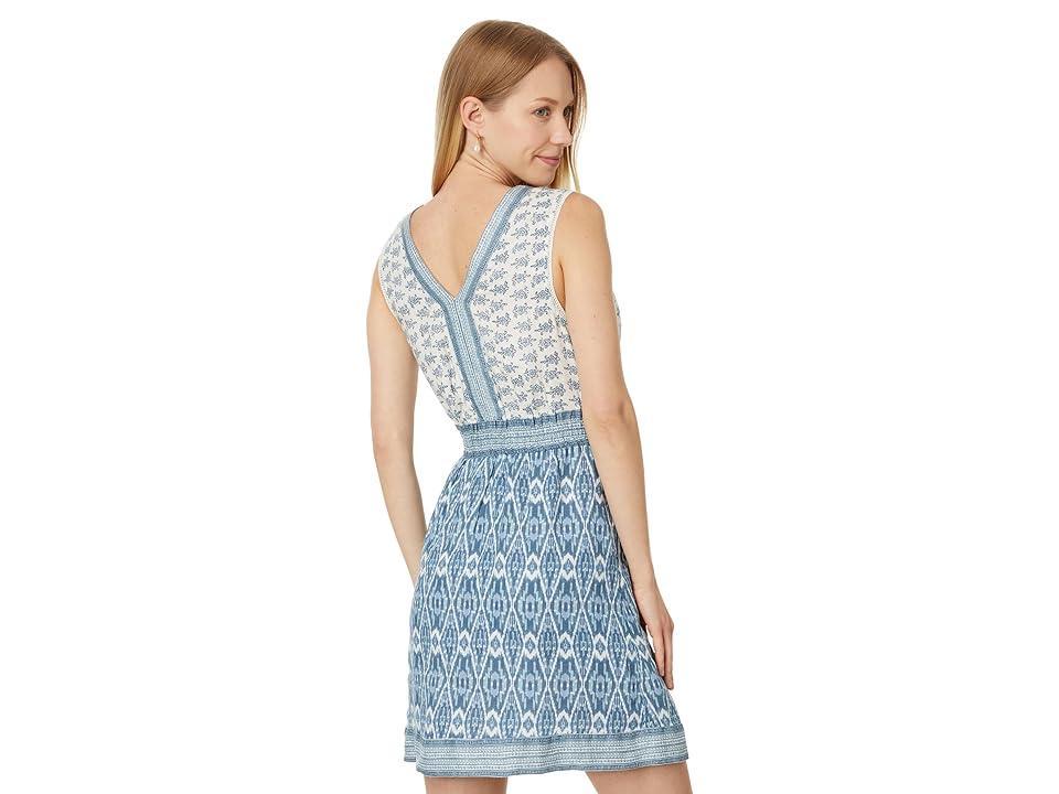 Faherty Macey Dress Clara Ikat) Women's Dress Product Image