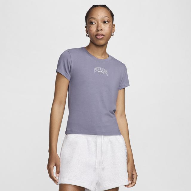 Women's Nike Sportswear Chill Knit Cropped T-Shirt Product Image