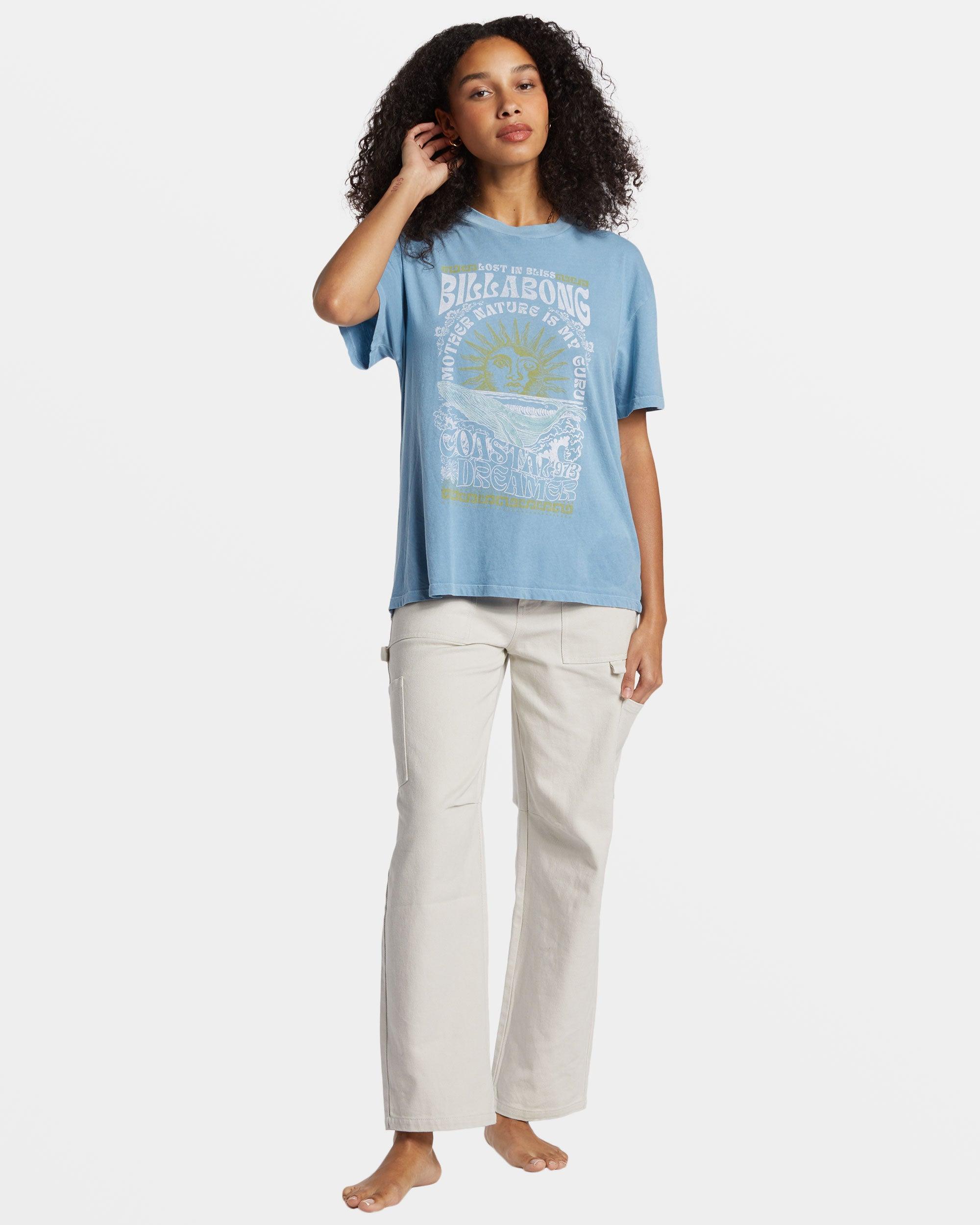 Lost In Bliss T-Shirt - Blue Shadow Female Product Image