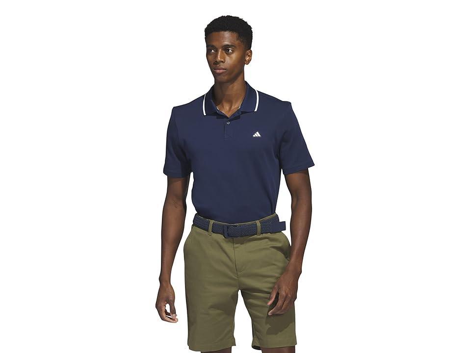 adidas Golf Go-To Pique Polo (Collegiate ) Men's Clothing Product Image