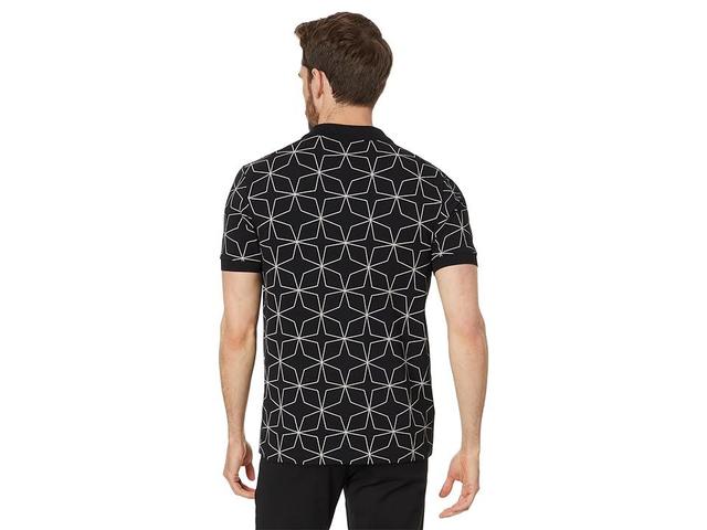 Fred Perry Geometric FP Polo Shirt Men's Short Sleeve Knit Product Image